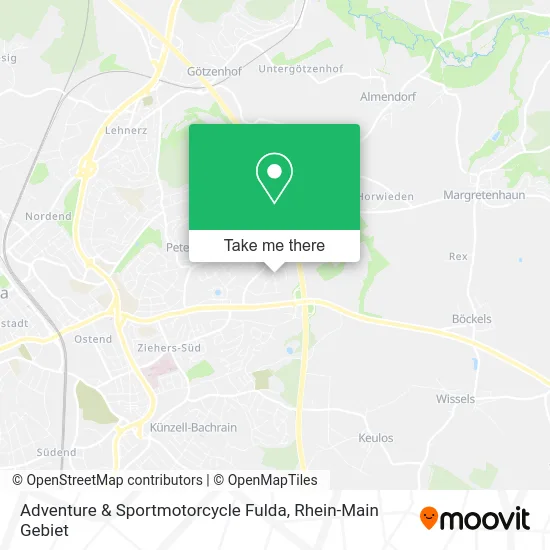 Карта Adventure & Sportmotorcycle Fulda