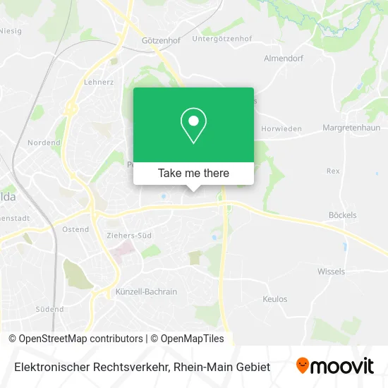 Карта Elektronischer Rechtsverkehr