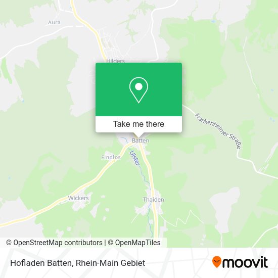 Карта Hofladen Batten