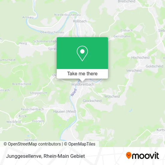 Карта Junggesellenve