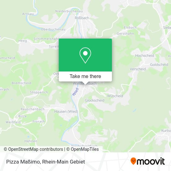 Карта Pizza Maßimo