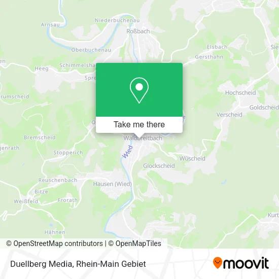 Карта Duellberg Media