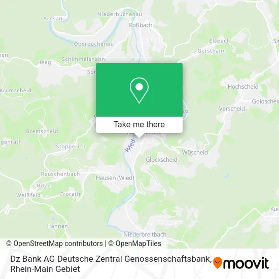 Карта Dz Bank AG Deutsche Zentral Genossenschaftsbank