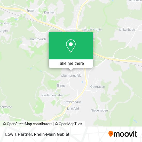 Карта Lowis Partner