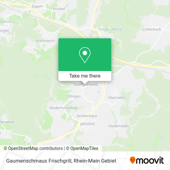 Карта Gaumenschmaus Frischgrill