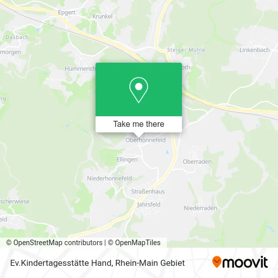 Карта Ev.Kindertagesstätte Hand