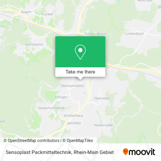 Карта Sensoplast Packmitteltechnik