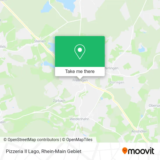 Карта Pizzeria Il Lago