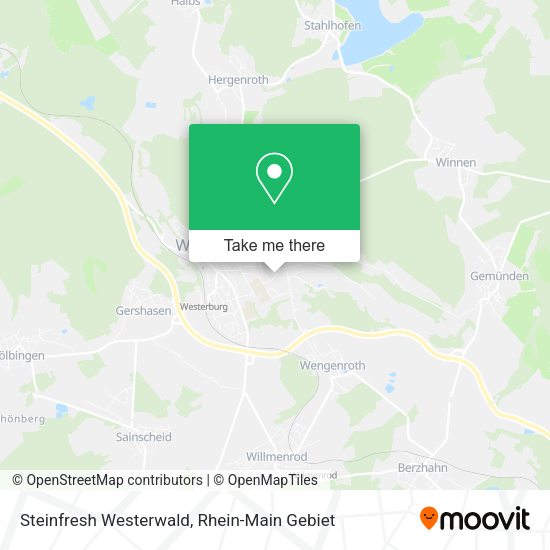Карта Steinfresh Westerwald