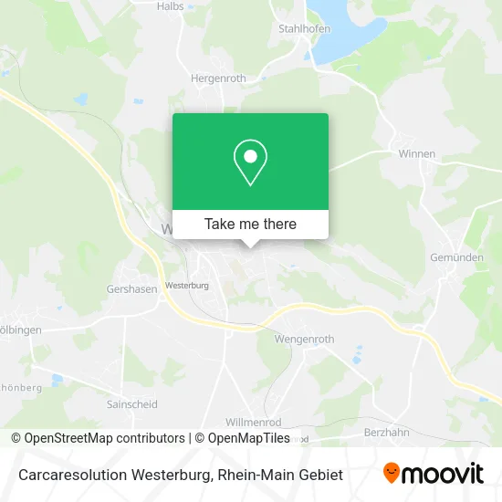 Карта Carcaresolution Westerburg