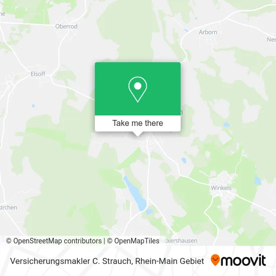 Карта Versicherungsmakler C. Strauch