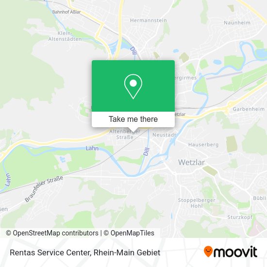 Карта Rentas Service Center