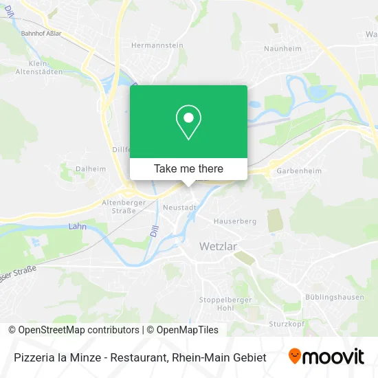 Карта Pizzeria la Minze - Restaurant