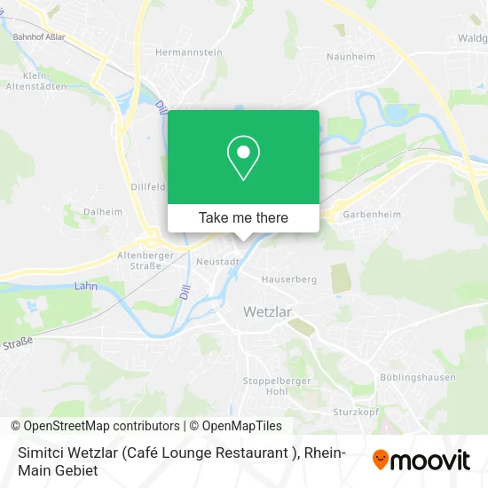 Карта Simitci Wetzlar (Café Lounge Restaurant )