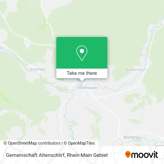Карта Gemeinschaft Altenschlirf