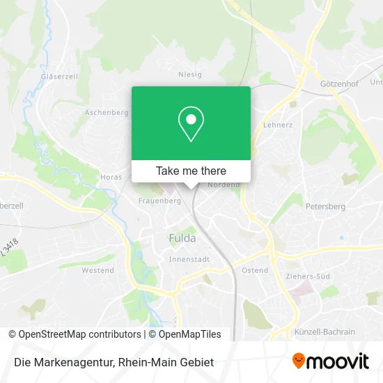 Карта Die Markenagentur