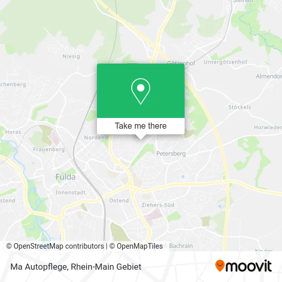 Карта Ma Autopflege