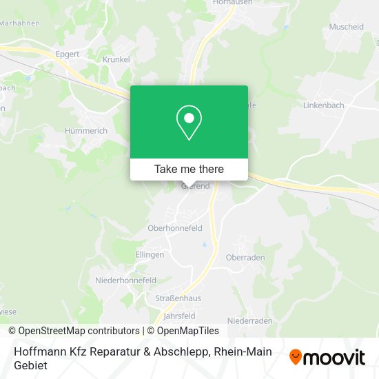 Карта Hoffmann Kfz Reparatur & Abschlepp