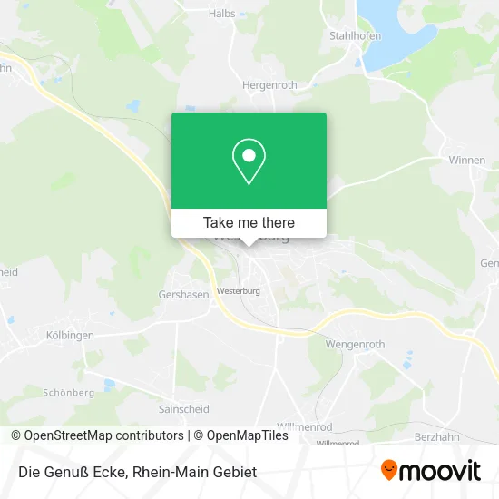 Карта Die Genuß Ecke