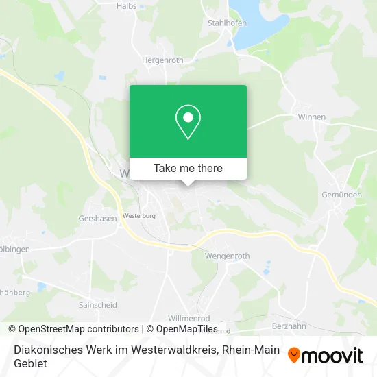 Карта Diakonisches Werk im Westerwaldkreis