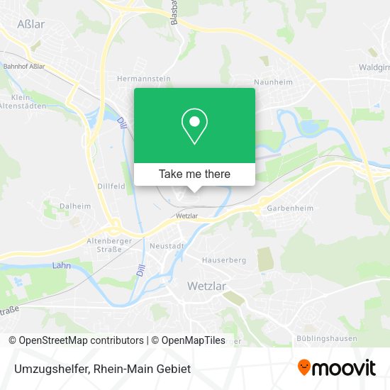 Карта Umzugshelfer
