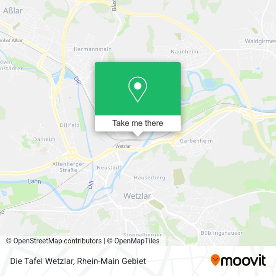 Карта Die Tafel Wetzlar