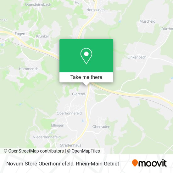 Карта Novum Store Oberhonnefeld