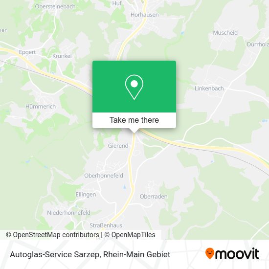 Карта Autoglas-Service Sarzep