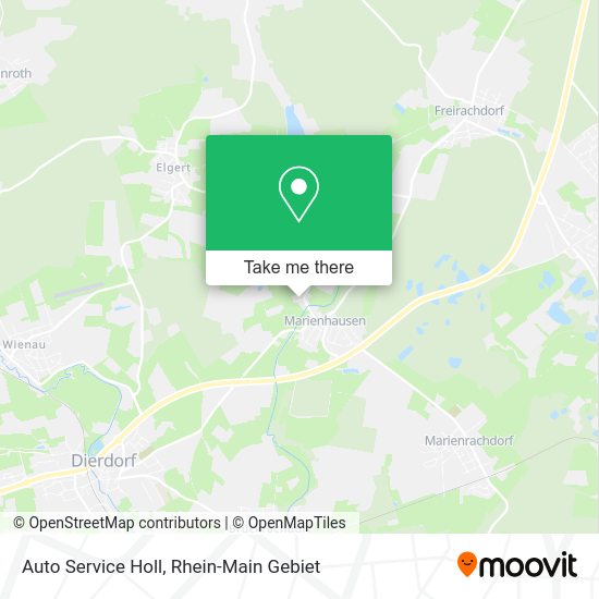 Карта Auto Service Holl