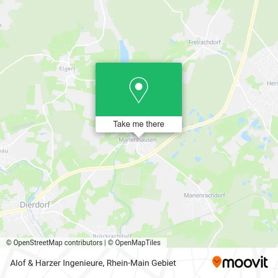Карта Alof & Harzer Ingenieure