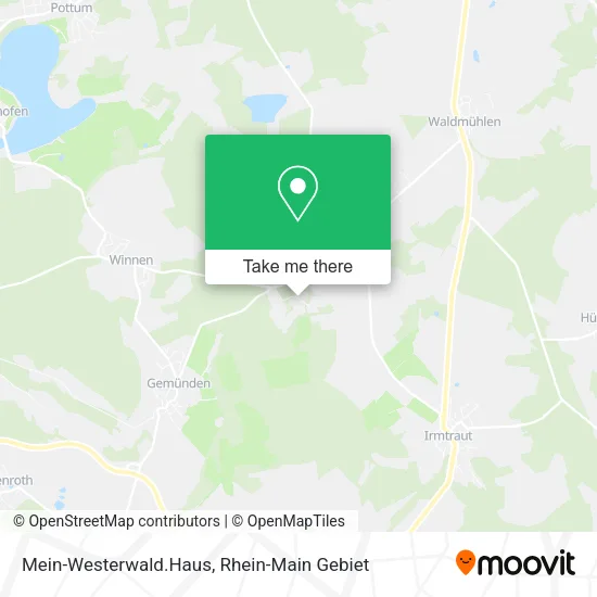 Карта Mein-Westerwald.Haus