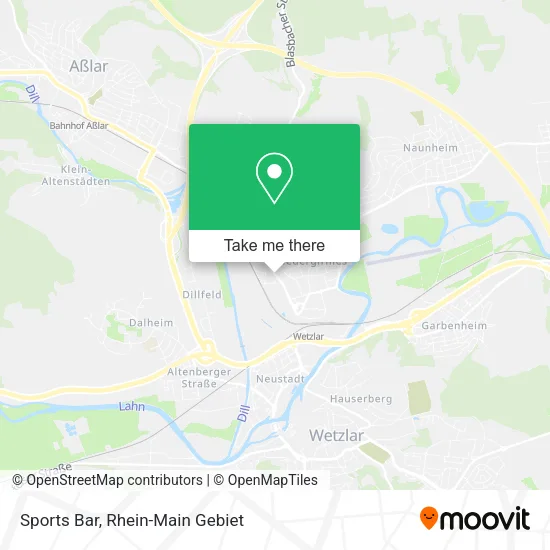 Карта Sports Bar