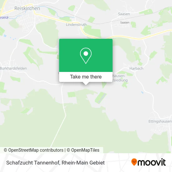 Карта Schafzucht Tannenhof