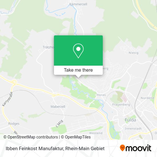 Карта Ibben Feinkost Manufaktur