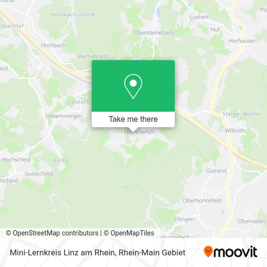 Карта Mini-Lernkreis Linz am Rhein