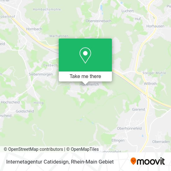 Карта Internetagentur Catidesign