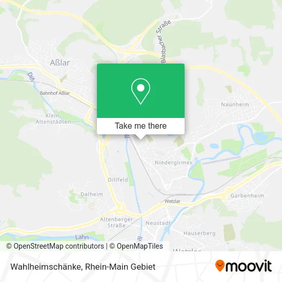 Карта Wahlheimschänke