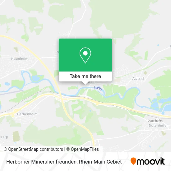 Карта Herborner Mineralienfreunden