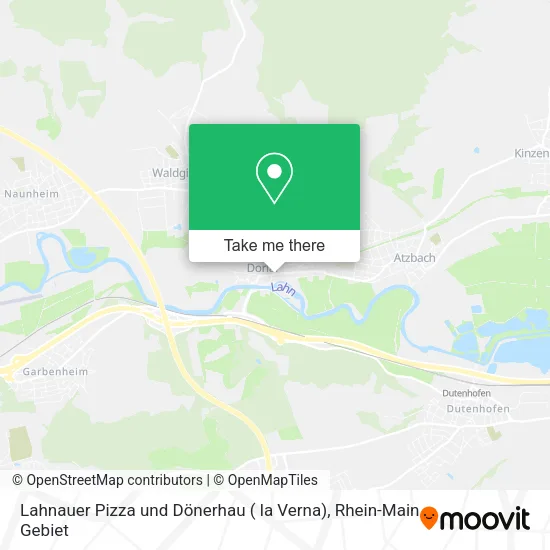Карта Lahnauer Pizza und Dönerhau ( la Verna)