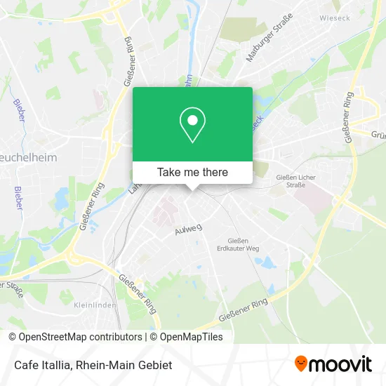Cafe Itallia map