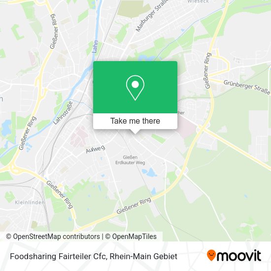 Карта Foodsharing Fairteiler Cfc