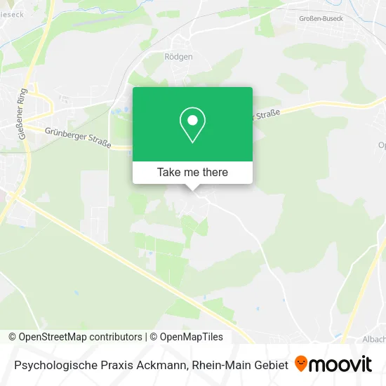 Карта Psychologische Praxis Ackmann