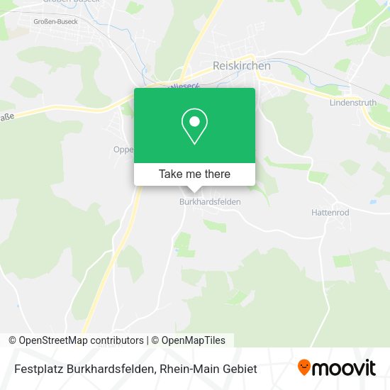Карта Festplatz Burkhardsfelden