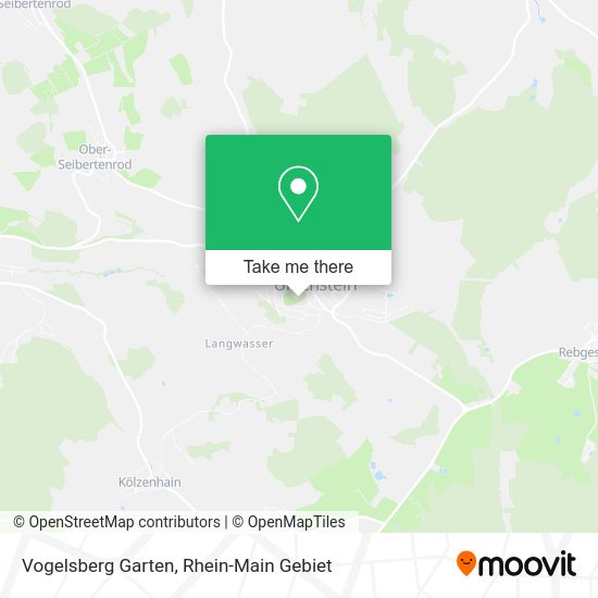 Карта Vogelsberg Garten
