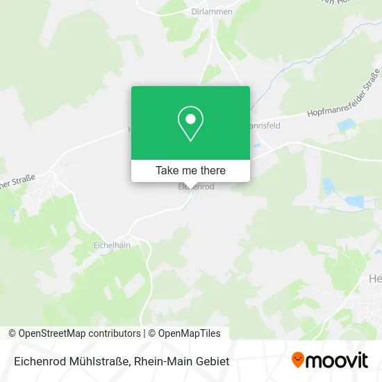 Карта Eichenrod Mühlstraße