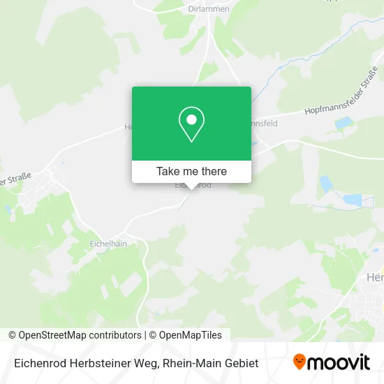 Карта Eichenrod Herbsteiner Weg