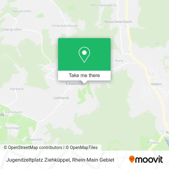 Карта Jugendzeltplatz Ziehküppel