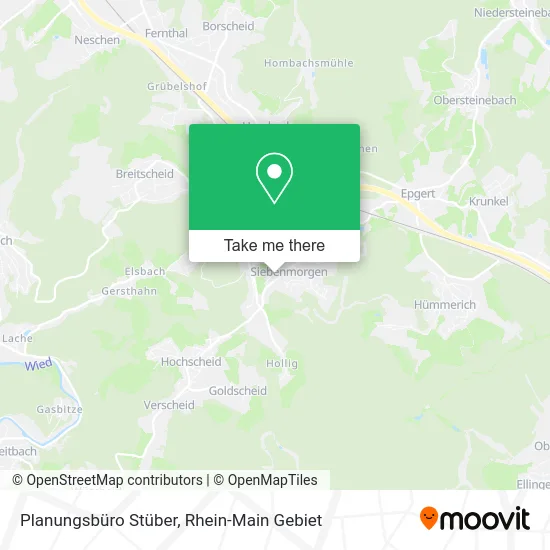 Карта Planungsbüro Stüber