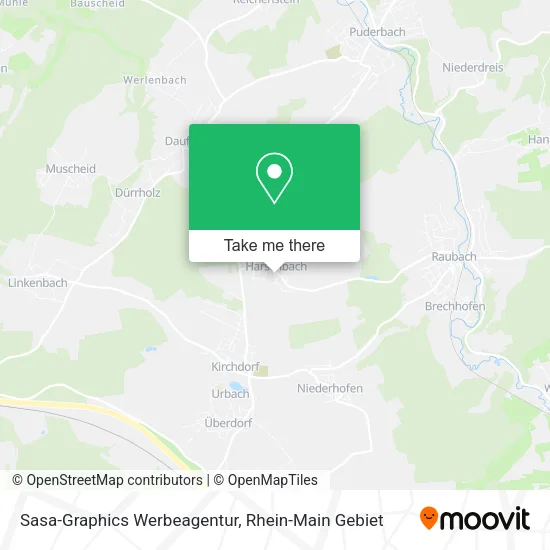 Sasa-Graphics Werbeagentur map