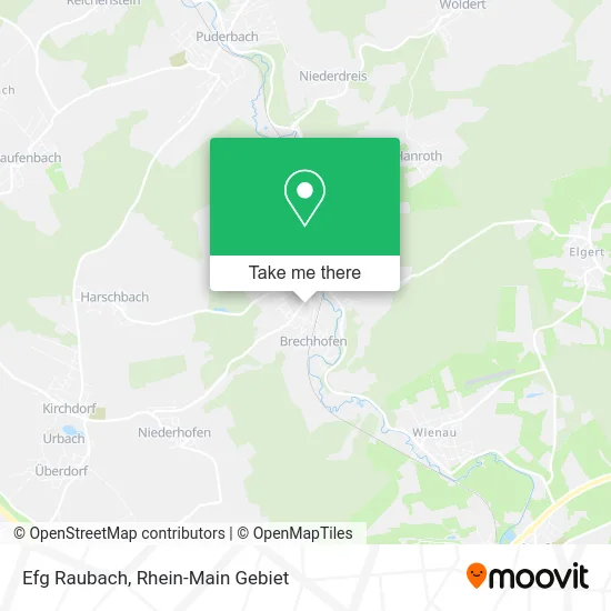 Карта Efg Raubach